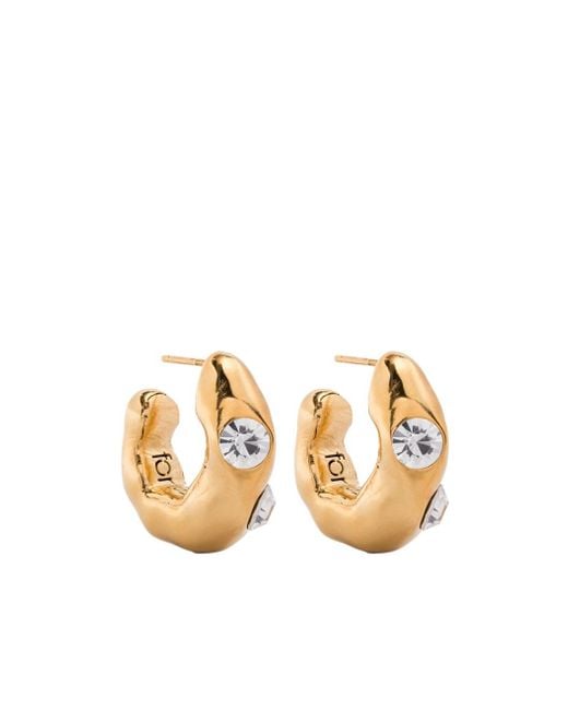Forte_forte Metallic Ring Earrings