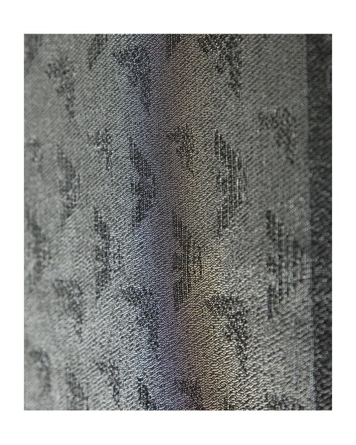 Emporio Armani White Logo Shawl
