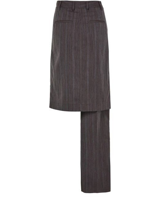 Bottega Veneta Black Long Culottes