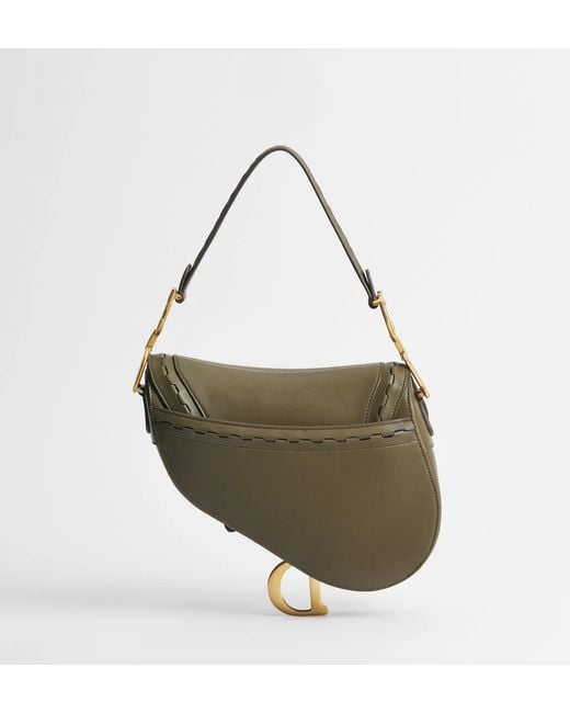 Dior Multicolor Saddle Bag With Strap