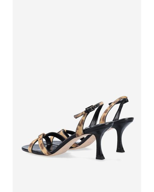 Jimmy Choo Metallic Elsy 70 High-Heeled Sandals