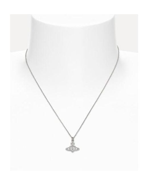 Vivienne Westwood Metallic Noella Pendant Necklace