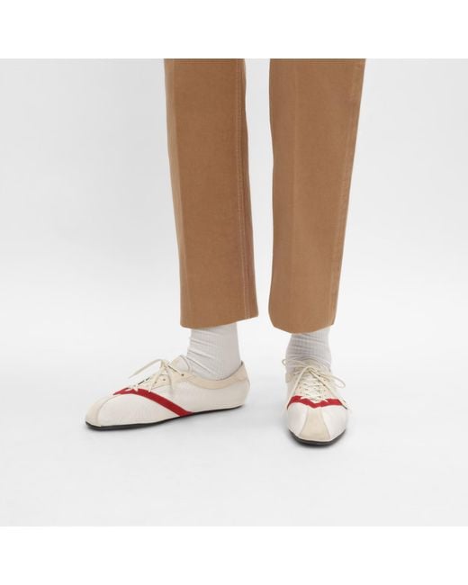 Céline White The Flat Sneaker for men