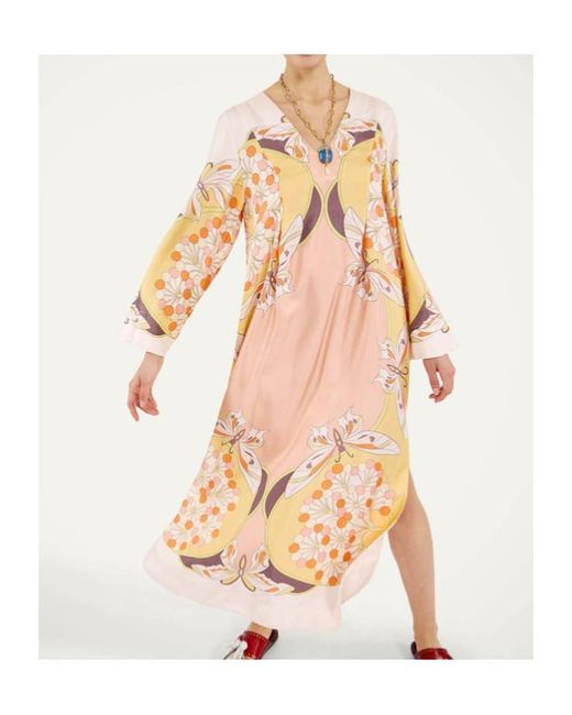 LaDoubleJ Multicolor La Doublej Twin Flame Printed Dress