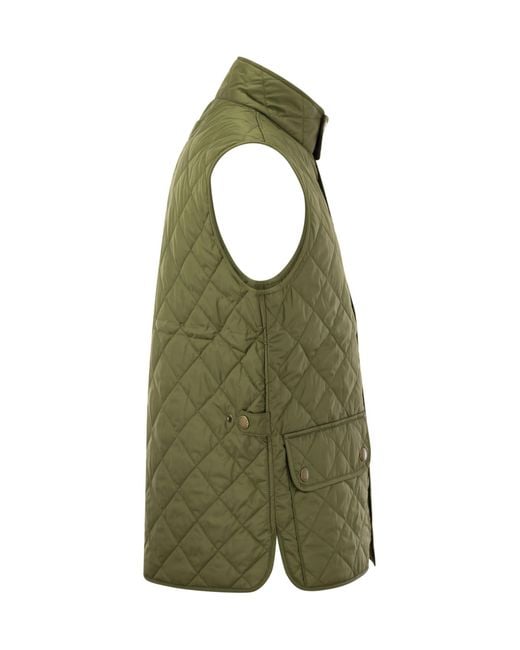Barbour Green Lowerdale Quilted Gilet for men