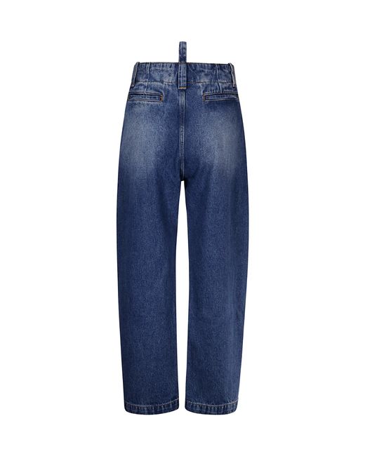 Studio Nicholson Blue Belt-Loop Jeans