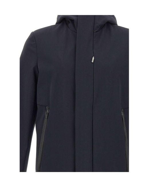 Rrd Blue Long-Sleeve Hooded Jacket for men