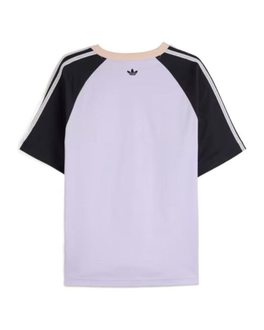 Adidas by Wales Bonner Purple Adidas X Wales Bonner Contrasted T-Shirt for men