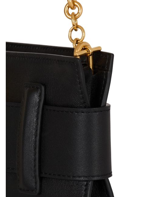 Balmain Black Anthem Clutch Bag
