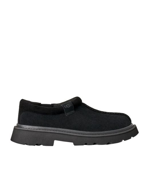 Ugg Black Tasman Lug Mules for men