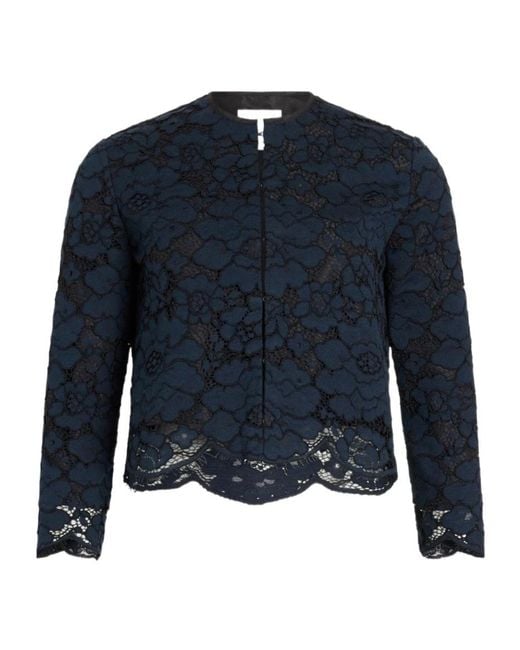 Patou Blue Lacework Jacket