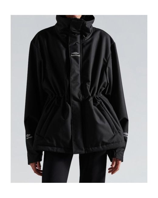 Balenciaga Black 3B Sports Icon Ski Jacket