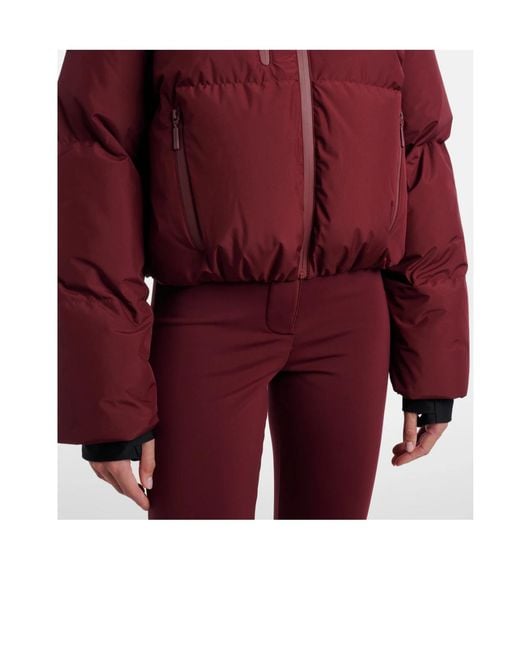 CORDOVA Red Long-Sleeved Down Jacket