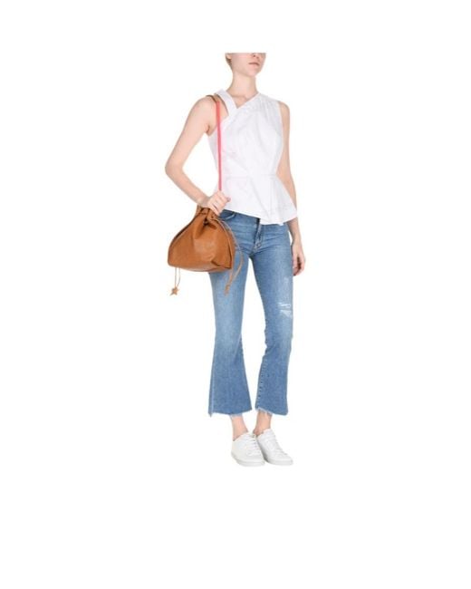 DIESEL Brown Minimalist Bucket Bag