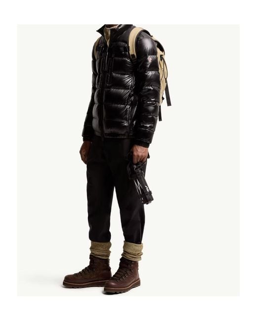 Moncler Black Grenoble Orres Quilted Down Jacket for men