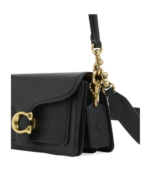 COACH Black Refresh Tabby Shoulder Bag 20