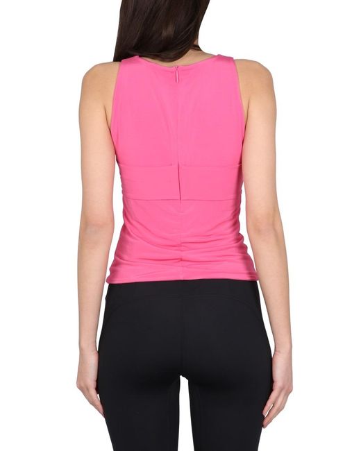 Ambush Pink Heart Shaped Sleeveless Top