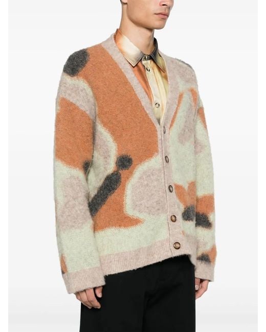 Nanushka Natural Nessin Cardigan for men