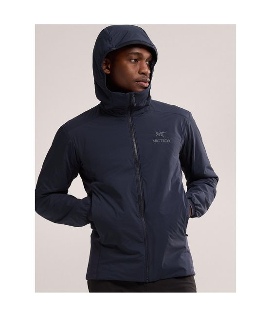 Arc'teryx Blue Atom Hooded Jacket for men