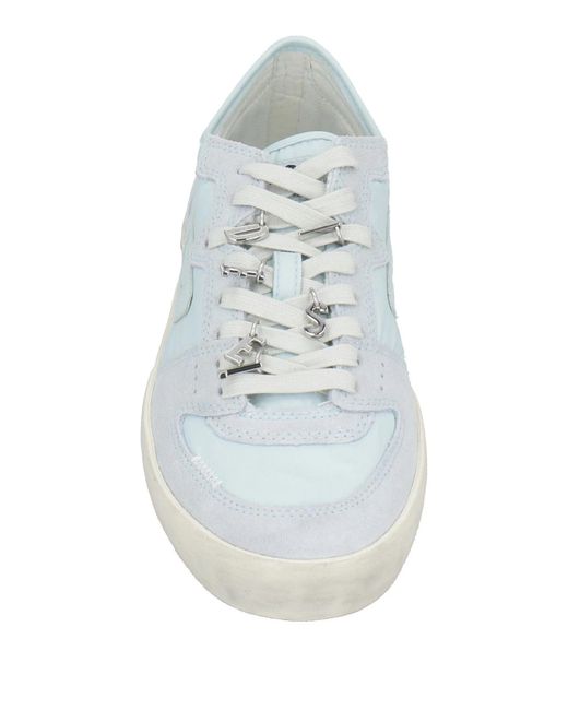 DIESEL Blue Simple Low-Top Sneakers