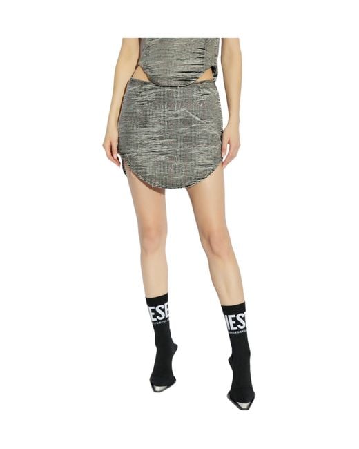 DIESEL Gray Skirt