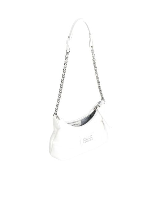 Maison Margiela White Plain Colour Shoulder Bags