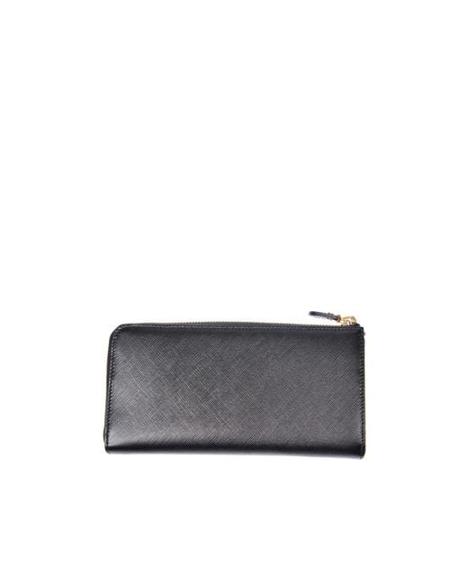 Ferragamo Blue Bow Details Logo Wallet