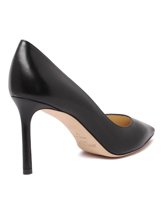 Jimmy Choo Black 85Mm Romy Pumps