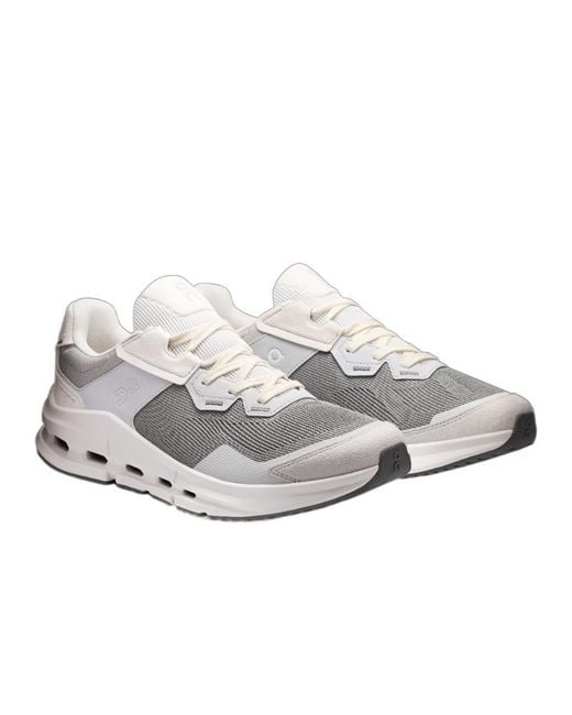On Shoes Gray Cloudnova Rift for men