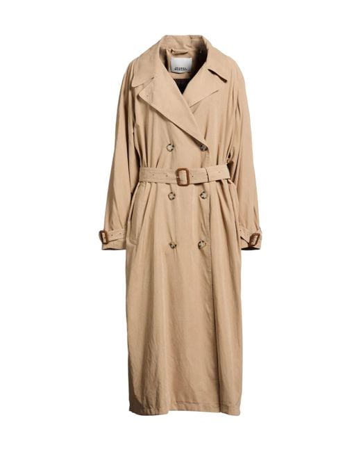Isabel Marant Natural Doublebreasted Trench Coat