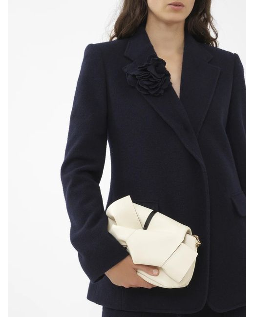 Chloé Natural Lacey Small Chain Satchel Bag