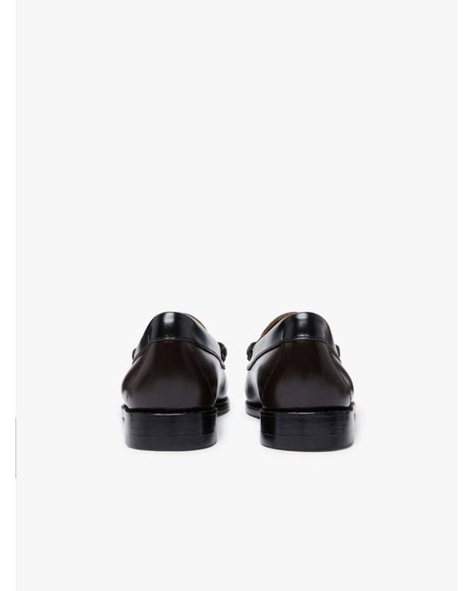 G.H.BASS Black Weejuns Leather Loafers