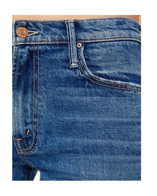 Mother Blue 'The Mid Rise Maven Flood' Jeans