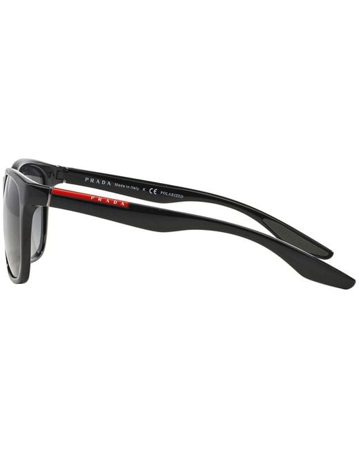 Prada Linea Rossa Multicolor Logo Gradient Sunglasses for men