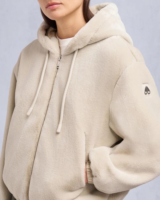 Moose Knuckles Natural Eaton Bunny Reversible Zipped Jacket
