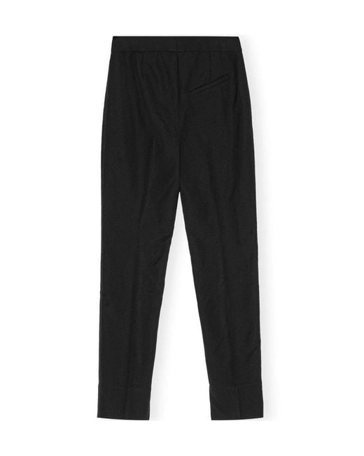 Ganni Black Suiting Trousers