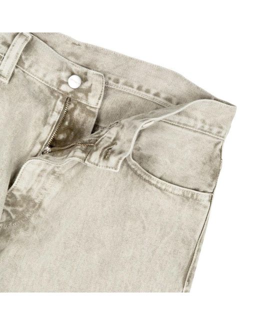 Carhartt Natural Buttoned Jeans for men