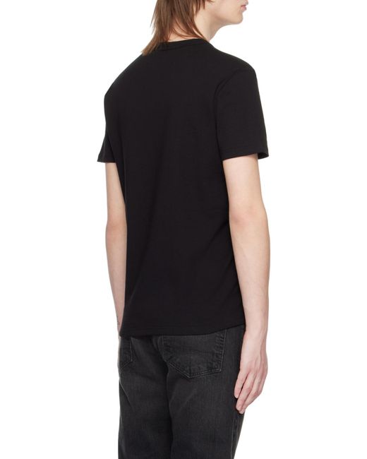 Tom Ford Black Classic Crewneck T-Shirt for men