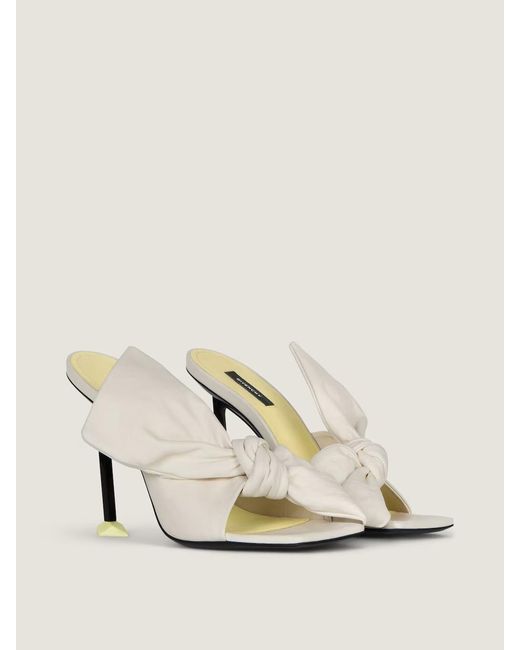 Givenchy White Boudoir Heeled Mules
