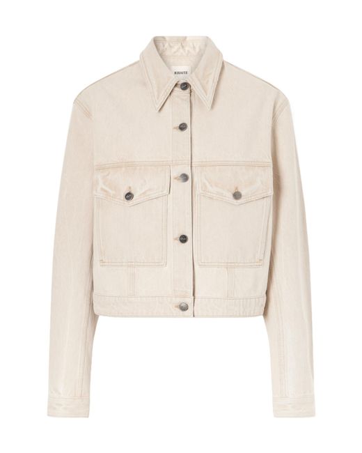 Khaite Natural Denim Jacket