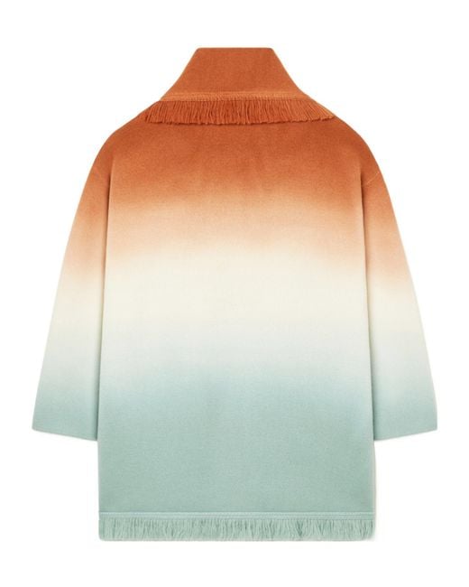 Alanui Green Shades Of Shore Cardigan
