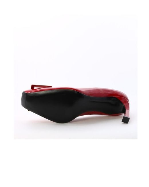 Roger Vivier Red Trompette Buckle Pumps