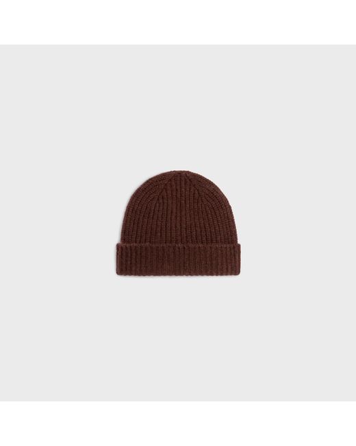 Céline Brown Triomphe Beanie