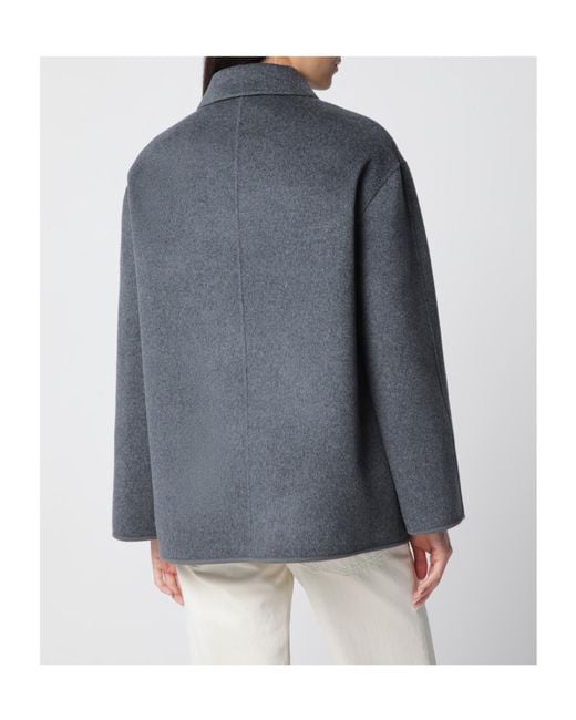 Rohe Blue Long-Sleeved Casual Jacket