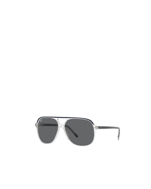 Ray-Ban Gray Aviator Frame Sunglasses for men