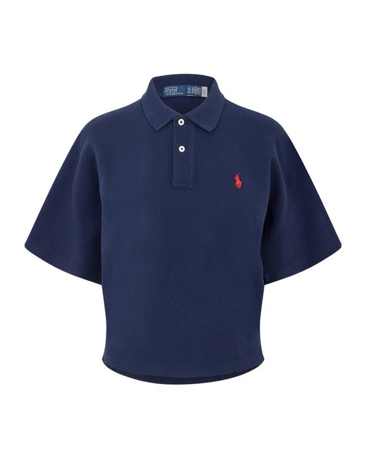 Polo Ralph Lauren Blue Short-Sleeved Polo Shirt