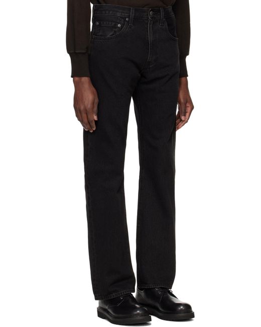 Levi's Black 517 Bootcut Jeans for men