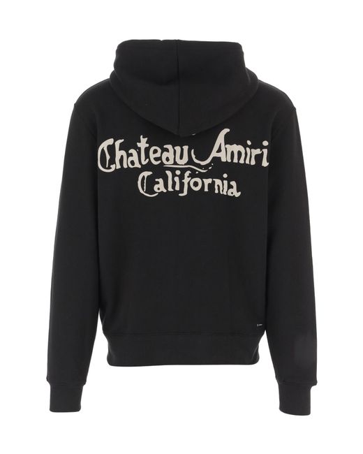 Amiri Black Zip-Throughs for men