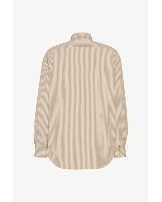 The Row Natural Granada Striped Shirt for men