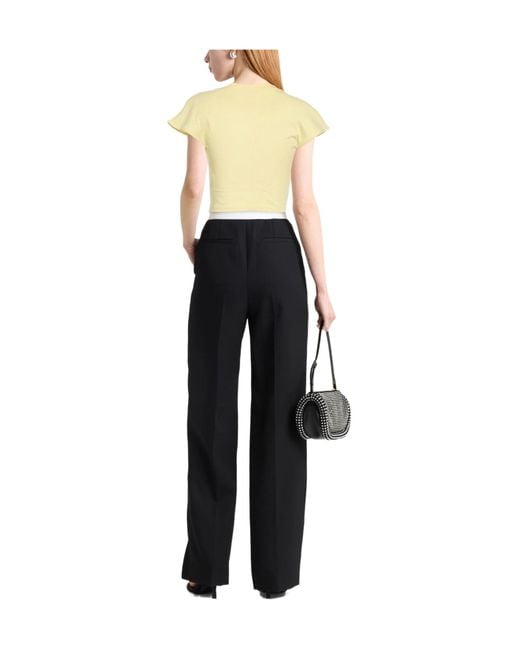 Isabel Marant Yellow Cropped T-Shirt